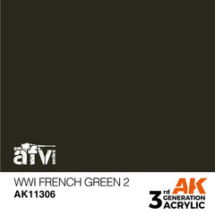 WW1 French Green 2 - AFV (17ml) | Eastridge Sports Cards & Games