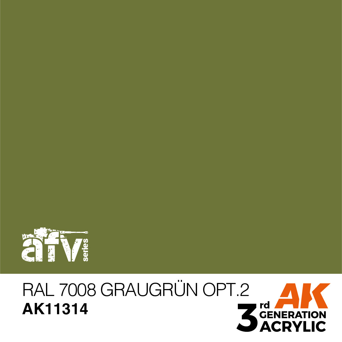 RAL 7008 Graugrun Opt 2 - AFV (17ml) | Eastridge Sports Cards & Games