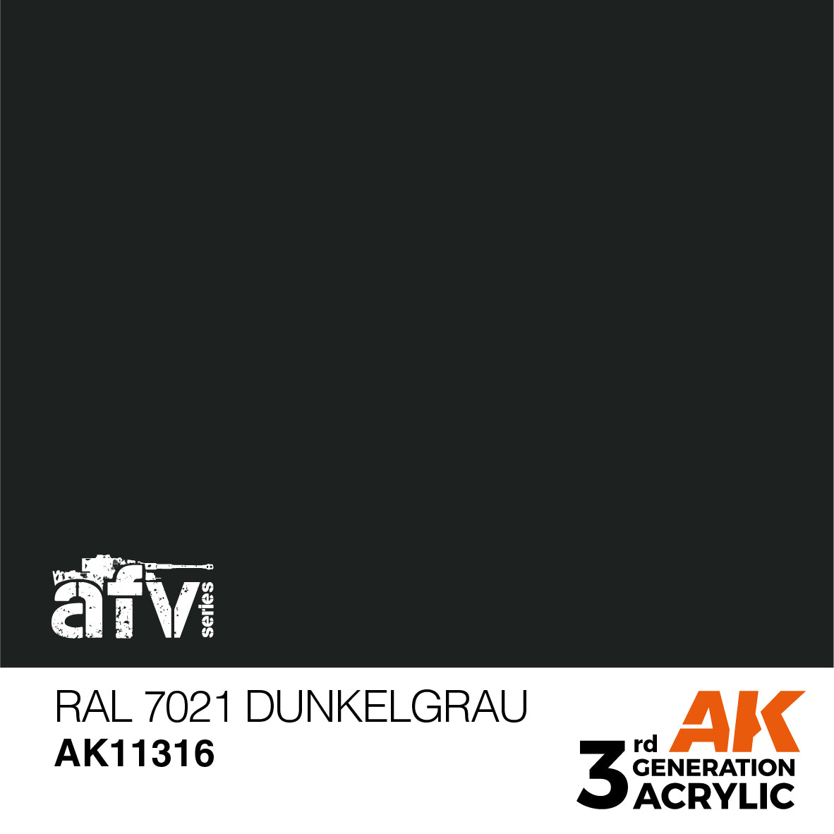 RAL 7021 Dunkelgrau - AFV (17ml) | Eastridge Sports Cards & Games