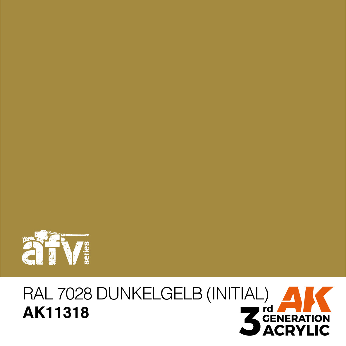 RAL 7028 Dunkelgelb (Initial) - AFV (17ml) | Eastridge Sports Cards & Games