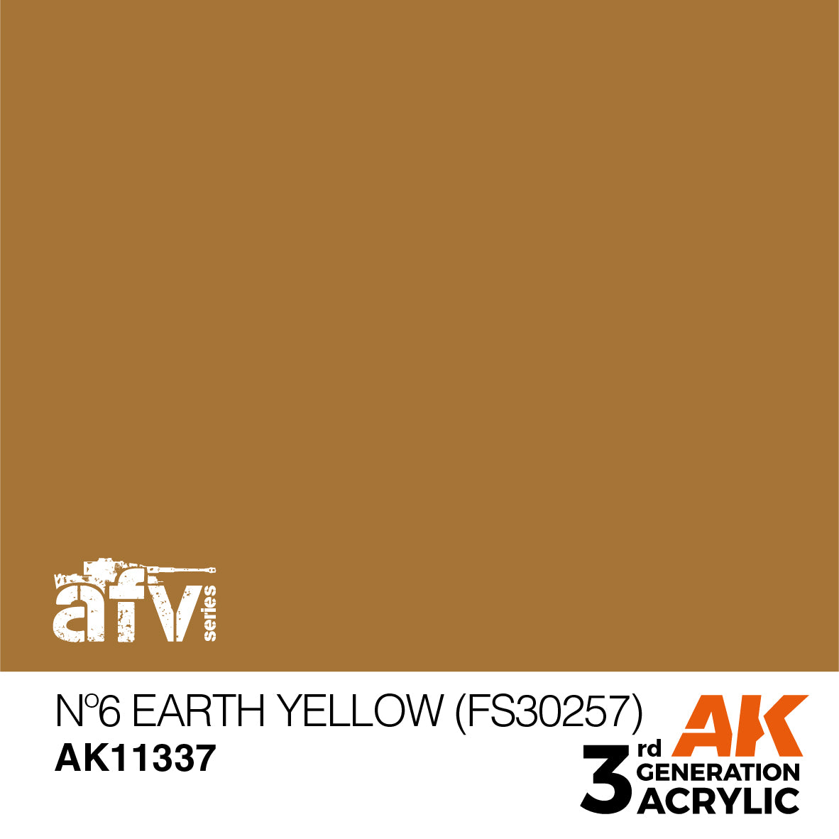 No. 6 Earth Yellow (FS30257) - AFV (17ml) | Eastridge Sports Cards & Games