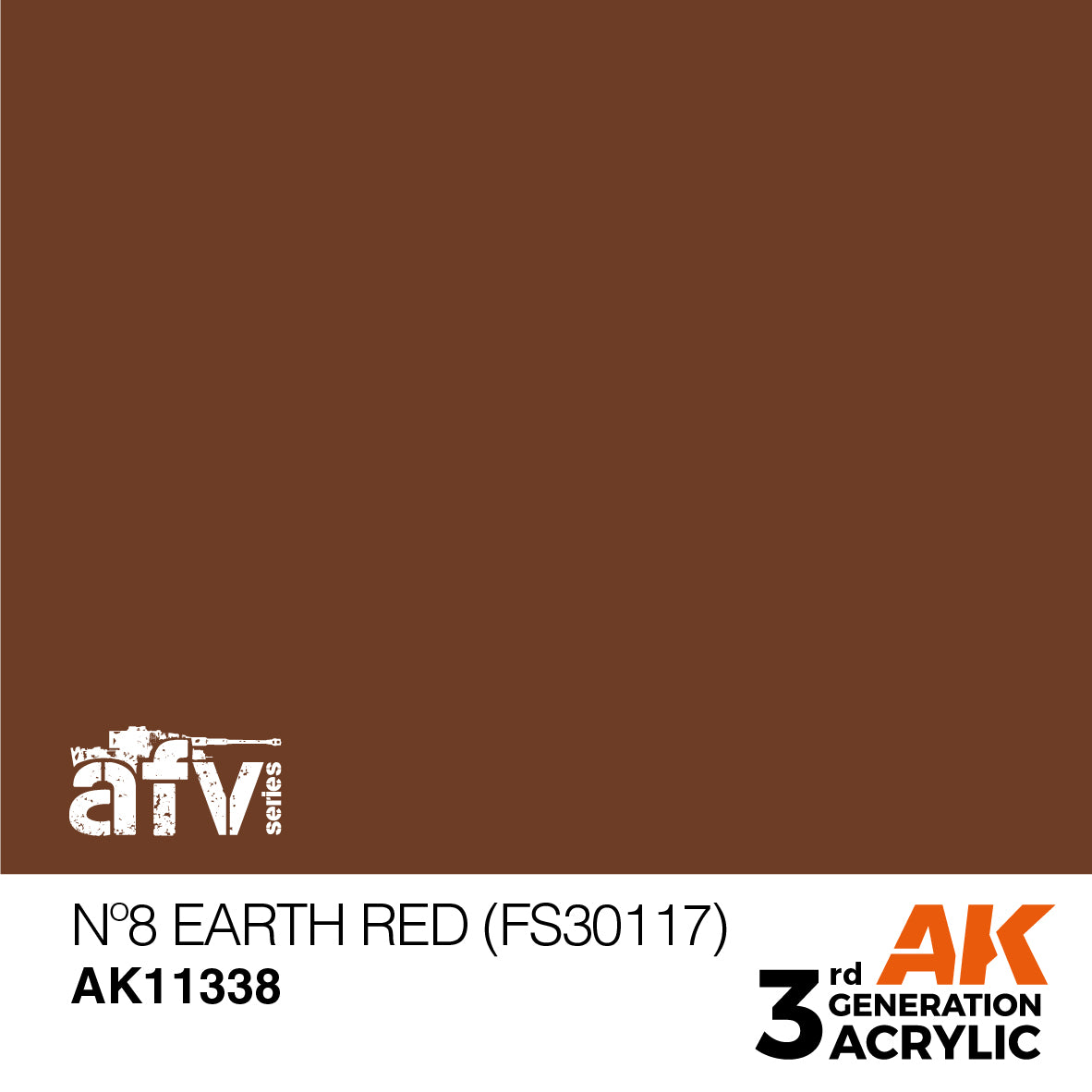 No. 8 Earth Red (FS30117) - AFV (17ml) | Eastridge Sports Cards & Games