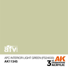 APC Interior Light Green (FS24533)  - AFV (17ml) | Eastridge Sports Cards & Games
