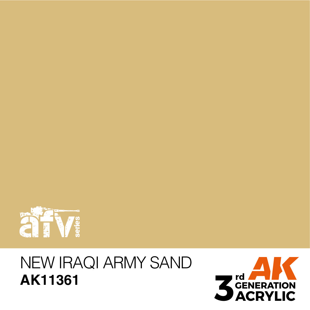 New Iraqi Army Sand - AFV (17ml) | Eastridge Sports Cards & Games