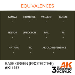 Base Green (Protective) - AFV (17ml) | Eastridge Sports Cards & Games