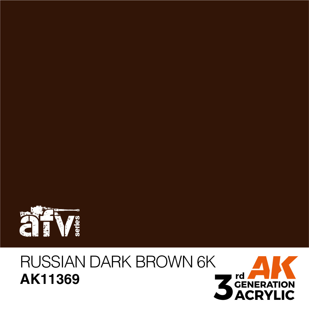 Russian Dark Brown  6K - AFV (17ml) | Eastridge Sports Cards & Games