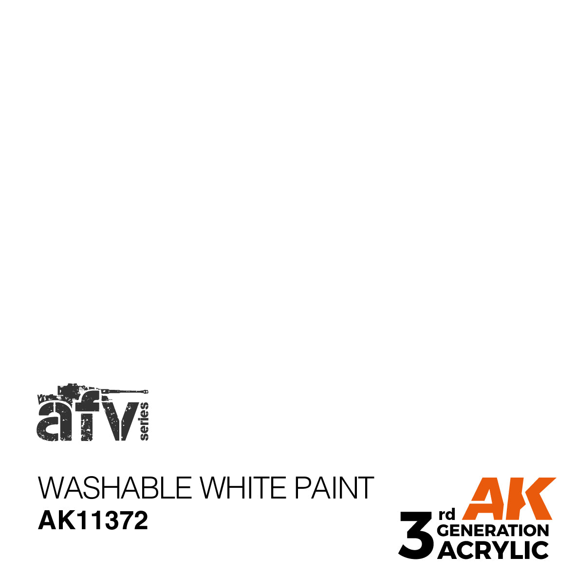 Washable White Paint - AFV (17ml) | Eastridge Sports Cards & Games