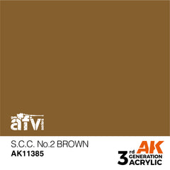 S.C.C. No. 2 Brown  - AFV (17ml) | Eastridge Sports Cards & Games