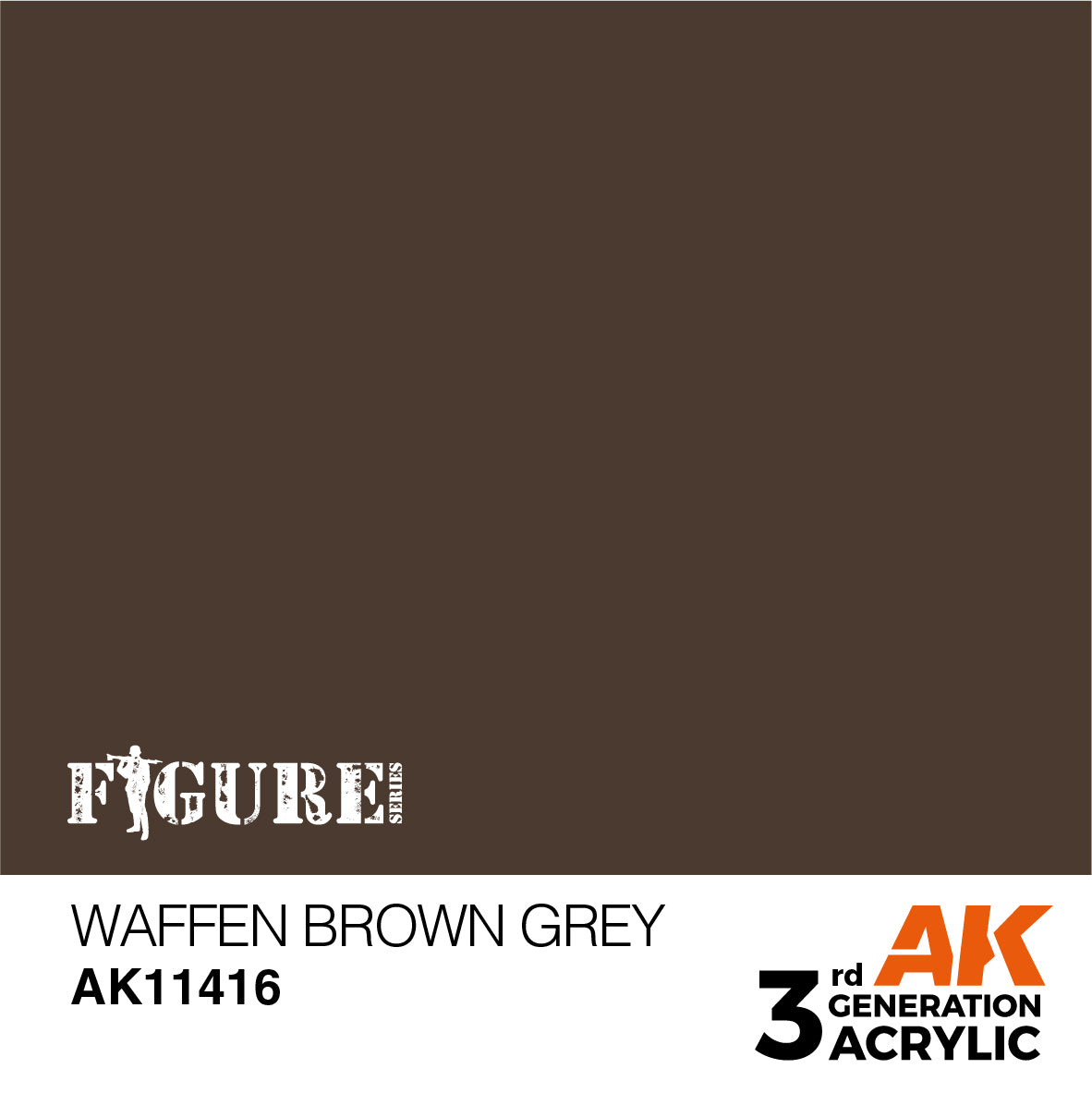 Waffen Brown Grey - Figure (17ml) | Eastridge Sports Cards & Games