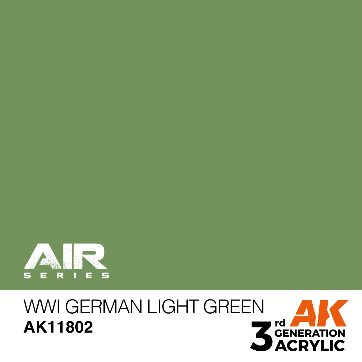 WW1 German Light Green  - Air (17ml) | Eastridge Sports Cards & Games