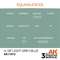 A-18F Light Grey-Blue - Air (17ml) | Eastridge Sports Cards & Games