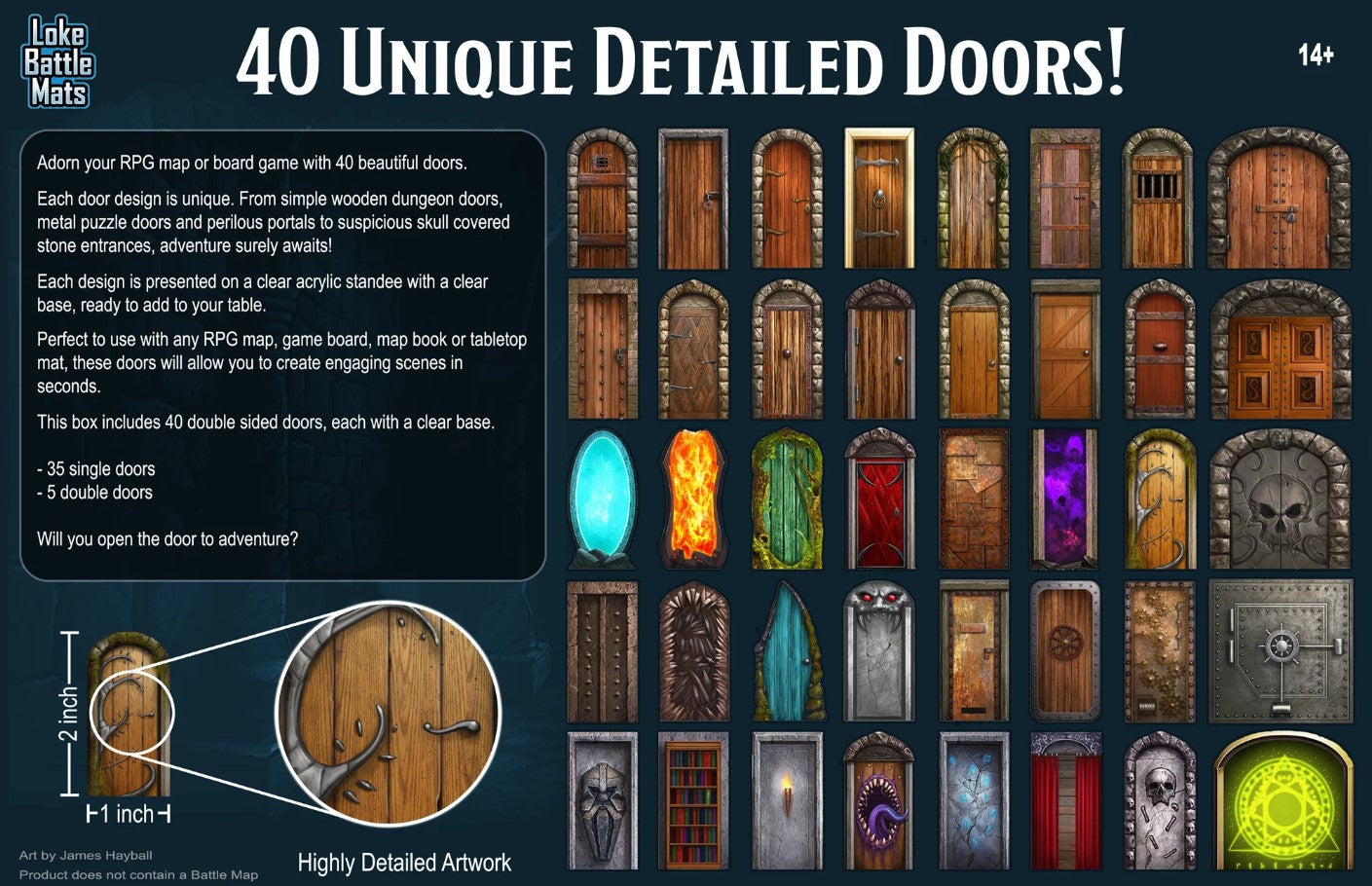 Big Box of Dungeon Doors | Eastridge Sports Cards & Games