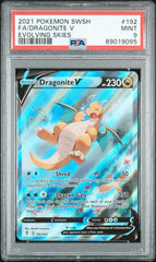2021 Pokemon Evolving Skies #192 Dragonite V - Full Art PSA 9 | Eastridge Sports Cards & Games