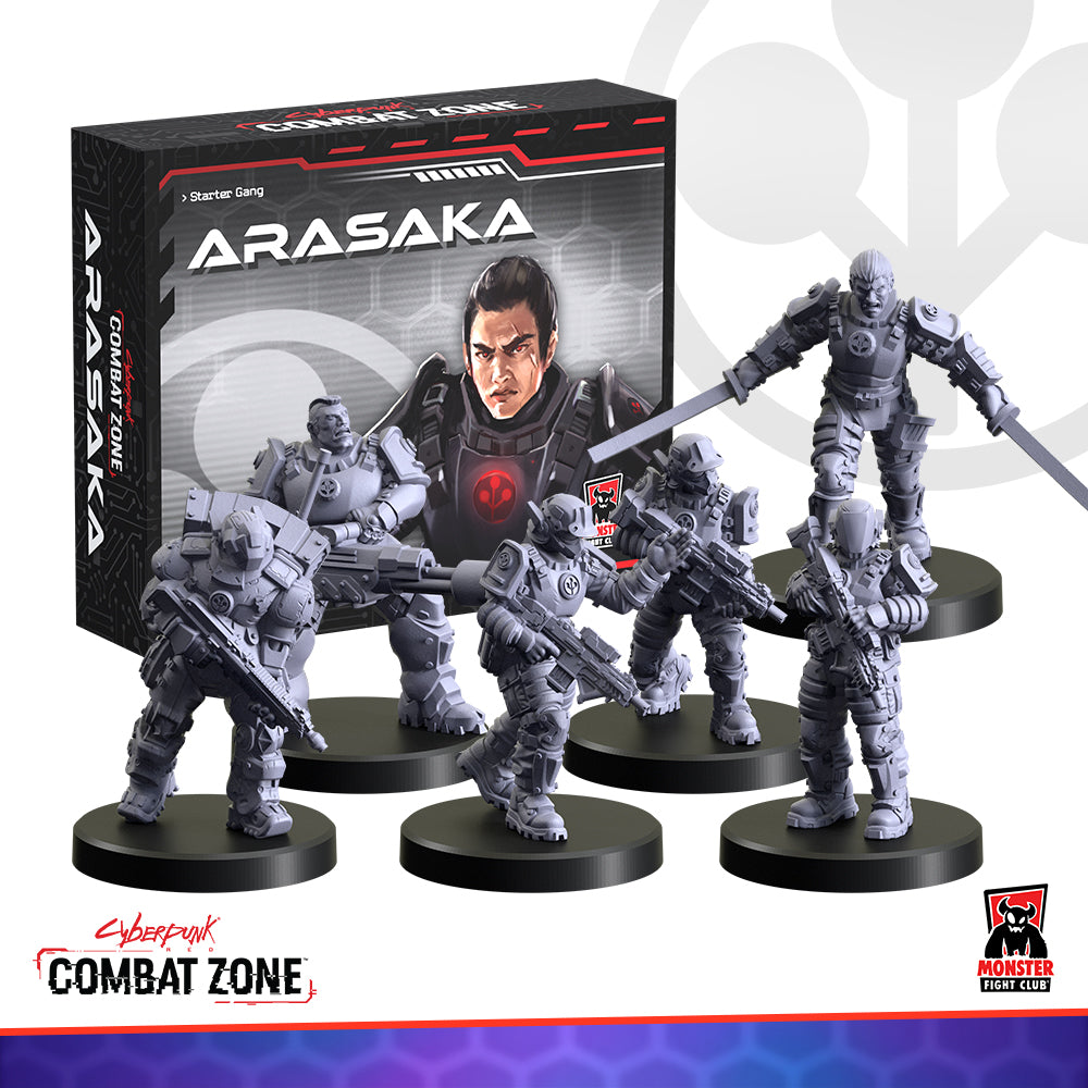 Cyberpunk Red: Combat Zone - Arasaka Starter Gang | Eastridge Sports Cards & Games