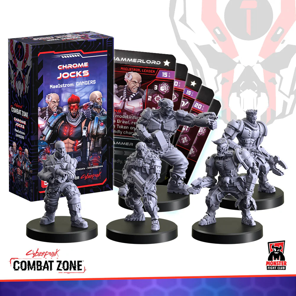 Cyberpunk Red: Combat Zone - Chrome Jocks (Maelstrom) | Eastridge Sports Cards & Games