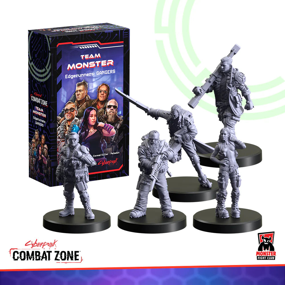 Cyberpunk Red: Combat Zone - Team Monster (Edge Runners) | Eastridge Sports Cards & Games