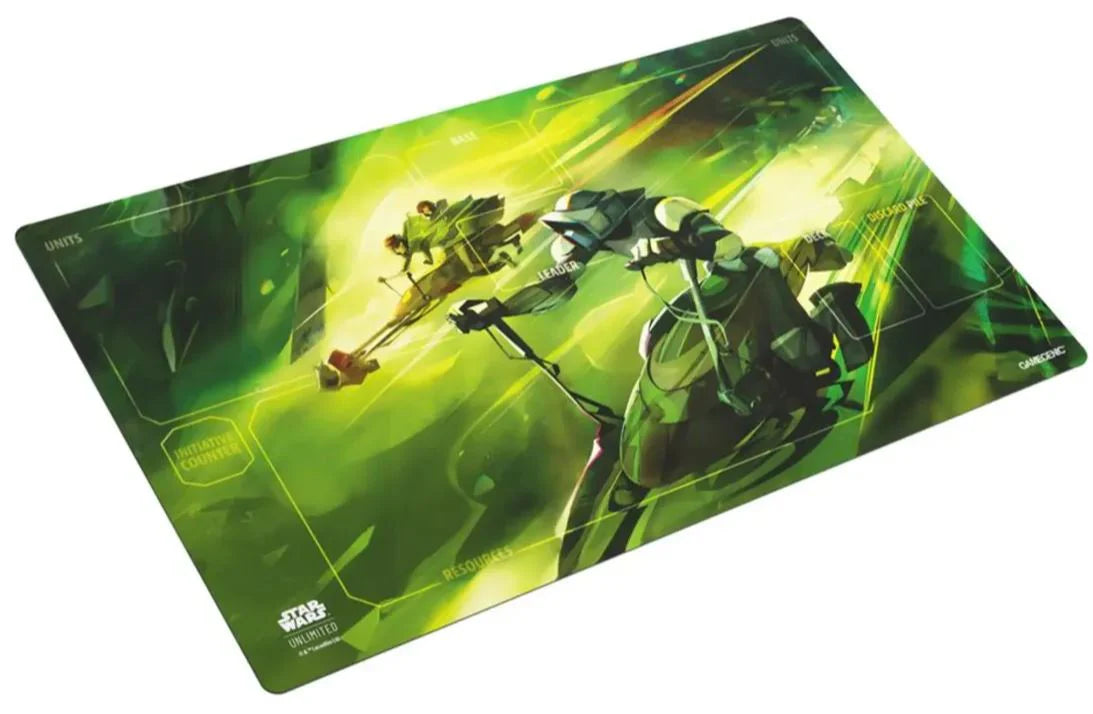 Star Wars Unlimited: Prime Game Mat - Speeder Bike Chase (w/ Card & Play Zones) | Eastridge Sports Cards & Games