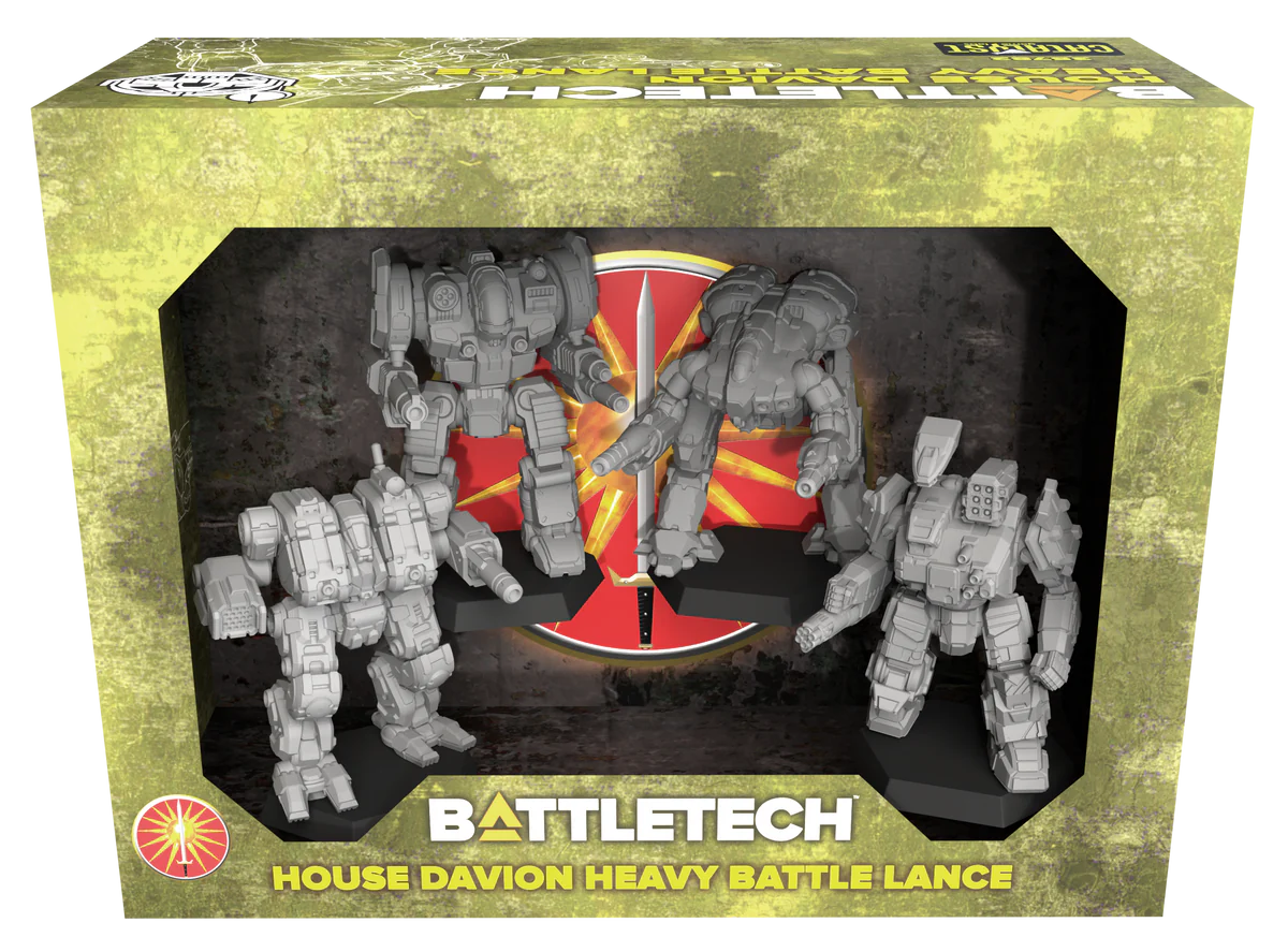 Battletech: House Davion Heavy Battle Lance | Eastridge Sports Cards & Games