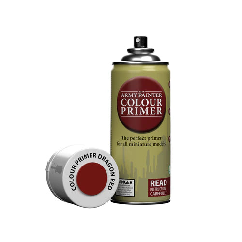 Army Painter Spray Primer: Dragon Red | Eastridge Sports Cards & Games