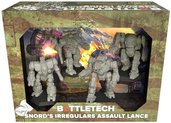 Battletech: Snord's Irregulars Assault Lance | Eastridge Sports Cards & Games