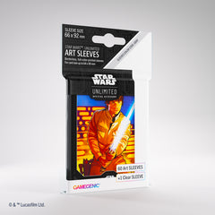 Star Wars Unlimited: Art Sleeves - Luke Skywalker (60ct) | Eastridge Sports Cards & Games