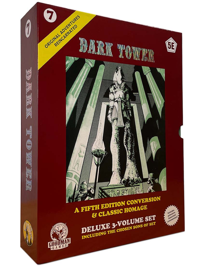 5E Original Adventures Reincarnated #7: Dark Tower (3 Volume Slipcase HC) | Eastridge Sports Cards & Games
