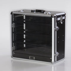 Table War Bundle Trays + Tower: Full-size Case - Black | Eastridge Sports Cards & Games