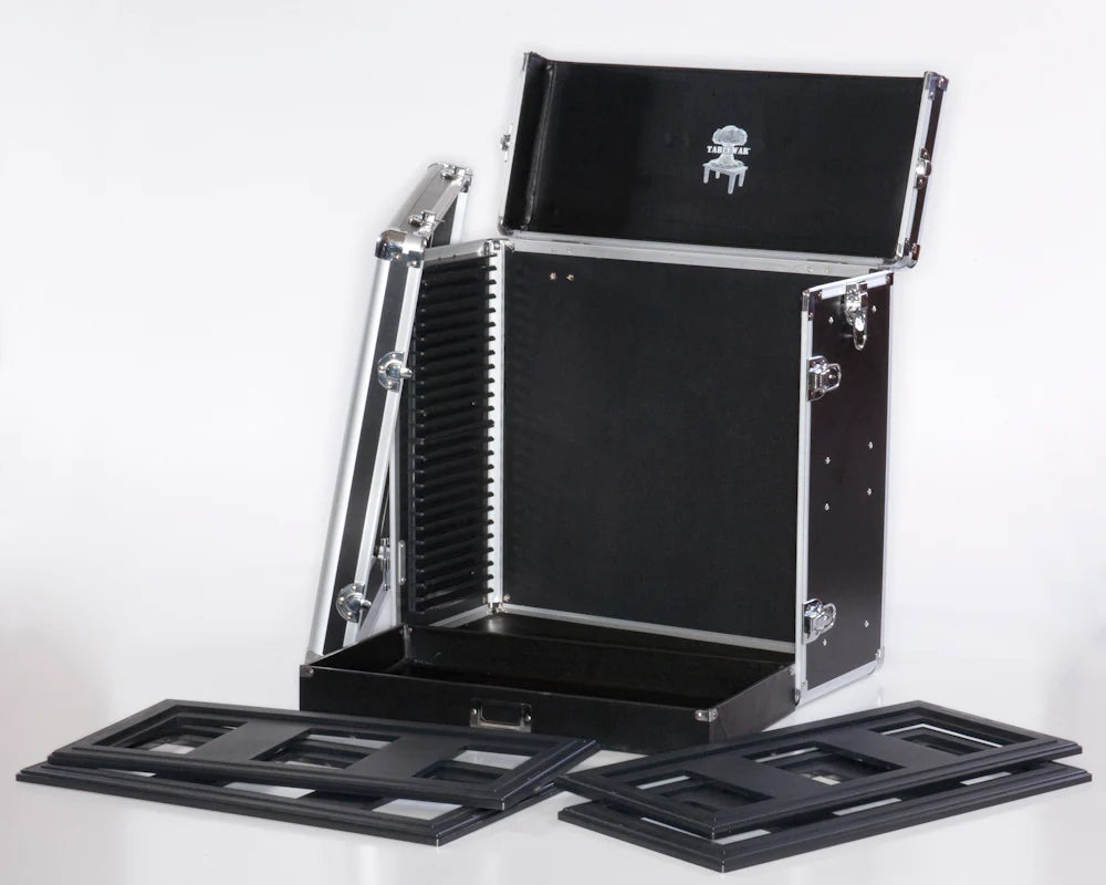 Table War Bundle Trays + Tower: Full-size Case - Black | Eastridge Sports Cards & Games