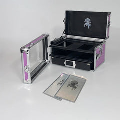 Table War Bundle Trays + Mini Tower Case - Purple | Eastridge Sports Cards & Games