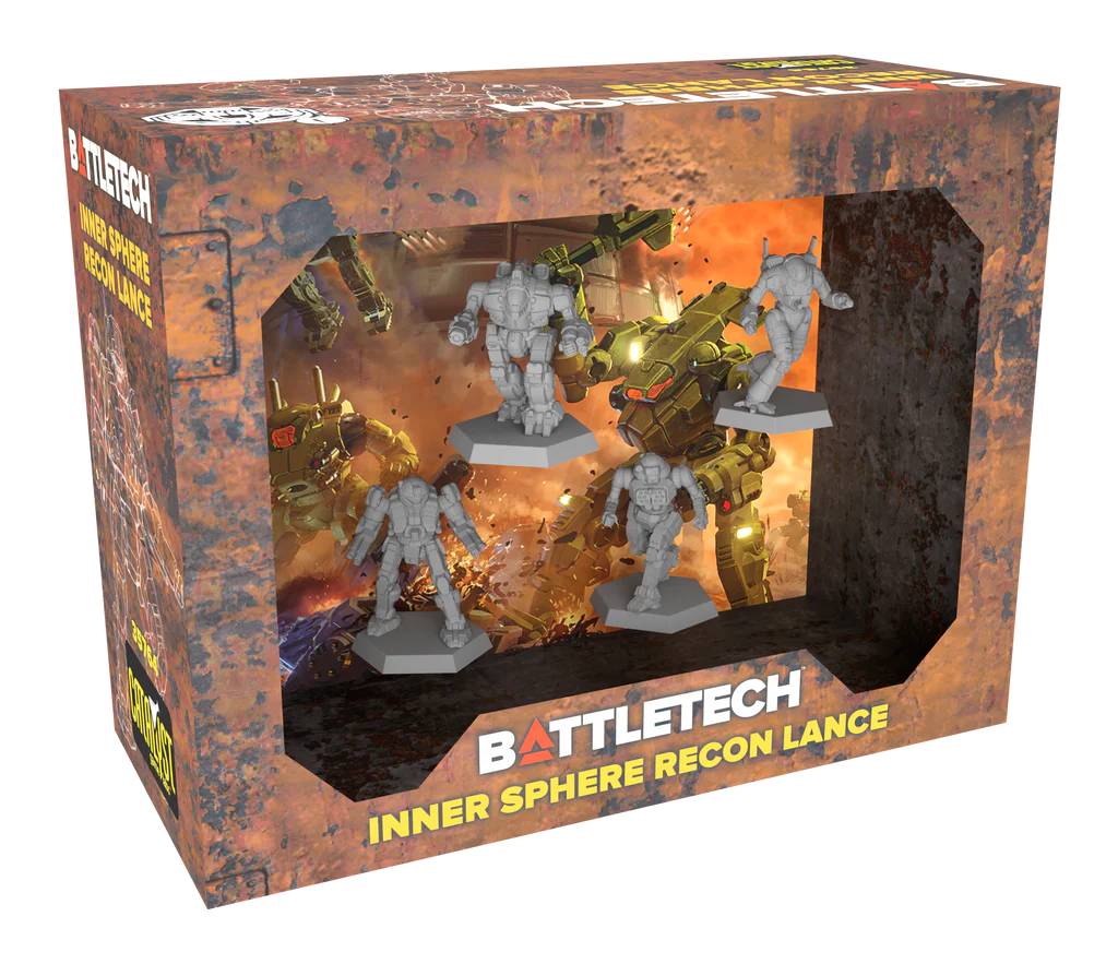 Battletech: Inner Sphere Recon Lance Forcepack | Eastridge Sports Cards & Games