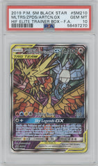 2019 Pokemon Moltres & Zapdos & Articuno GX #SM210 PSA 10 | Eastridge Sports Cards & Games