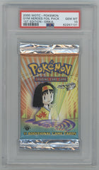 2000 Pokemon Gym Heroes Foil Pack 1st Edition Erika PSA 10 | Eastridge Sports Cards & Games