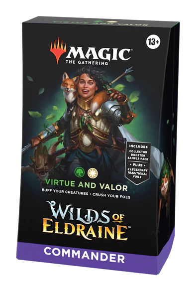 Wilds of Eldraine Commander Deck - Virtue and Valor | Eastridge Sports Cards & Games