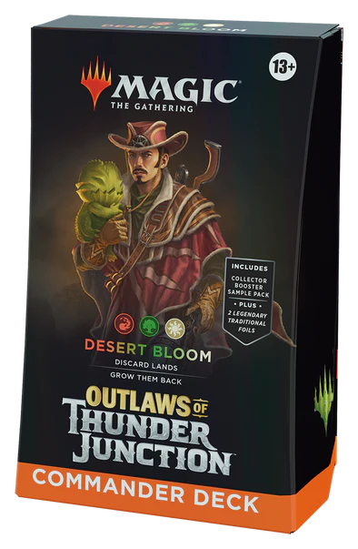 Outlaws of Thunder Junction Commander Deck - Desert Bloom | Eastridge Sports Cards & Games