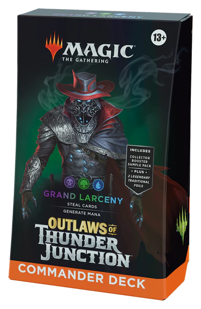 Outlaws of Thunder Junction Commander Deck - Grand Larceny | Eastridge Sports Cards & Games