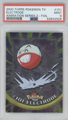 2000 Topps Pokemon TV Series 2 Foil Electrode #101 PSA 9 | Eastridge Sports Cards & Games