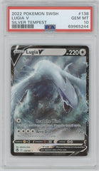 2022 Pokemon Silver Tempest Lugia V #138 PSA 10 | Eastridge Sports Cards & Games