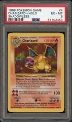 1999 Pokemon Holo Shadowless Charizard #4 PSA 6 | Eastridge Sports Cards & Games