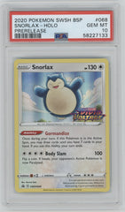 2020 Pokemon SWSH Prerelease Snorlax Holo #068 PSA 10 | Eastridge Sports Cards & Games