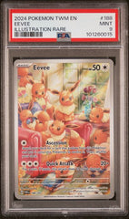 2024 Pokemon Twilight Masquerade Eevee #188 PSA 9 | Eastridge Sports Cards & Games
