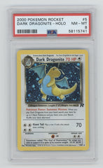 2000 Pokemon Rocket #5 Dark Dragonite Holo PSA 8 | Eastridge Sports Cards & Games