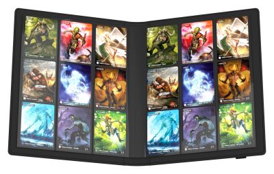 Ultimate Guard Flexxfolio Xenoskin 18pkt - Black | Eastridge Sports Cards & Games