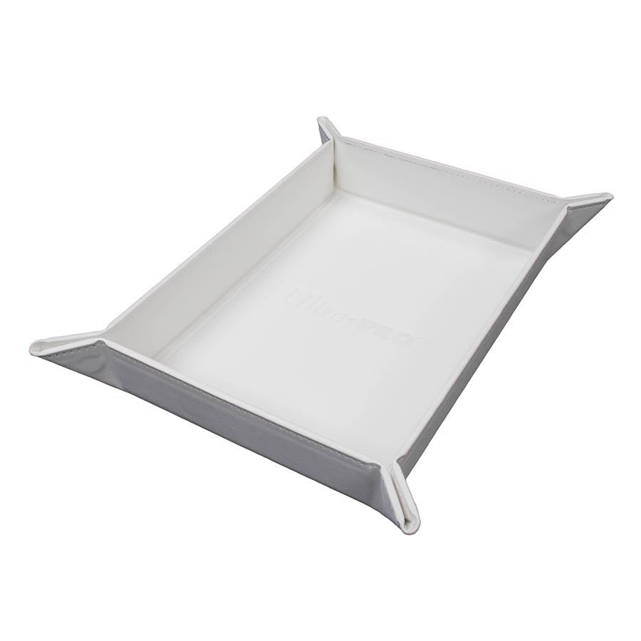 Ultra Pro Foldable Magnetic Dice Tray - Vivid White | Eastridge Sports Cards & Games