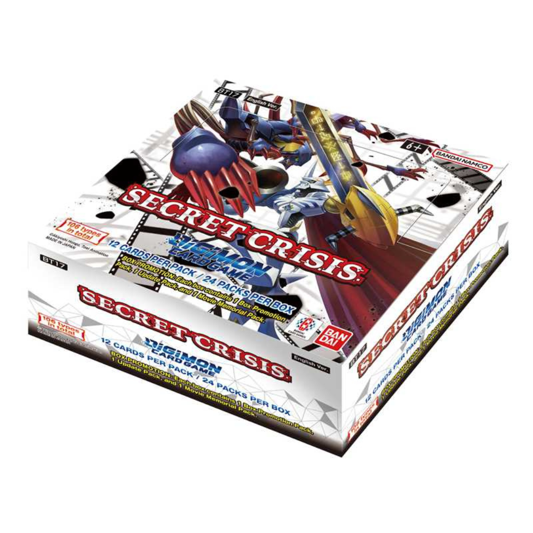 Digimon: Secret Crisis Booster Box | Eastridge Sports Cards & Games