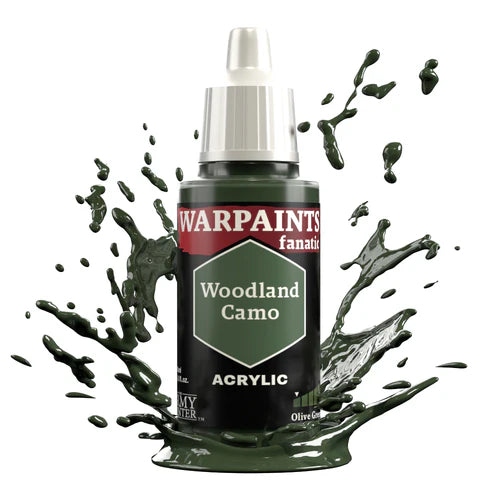 Army Painter Warpaints Fanatic: Woodland Camo | Eastridge Sports Cards & Games