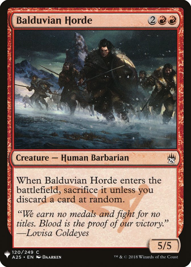 Balduvian Horde [Mystery Booster] | Eastridge Sports Cards & Games