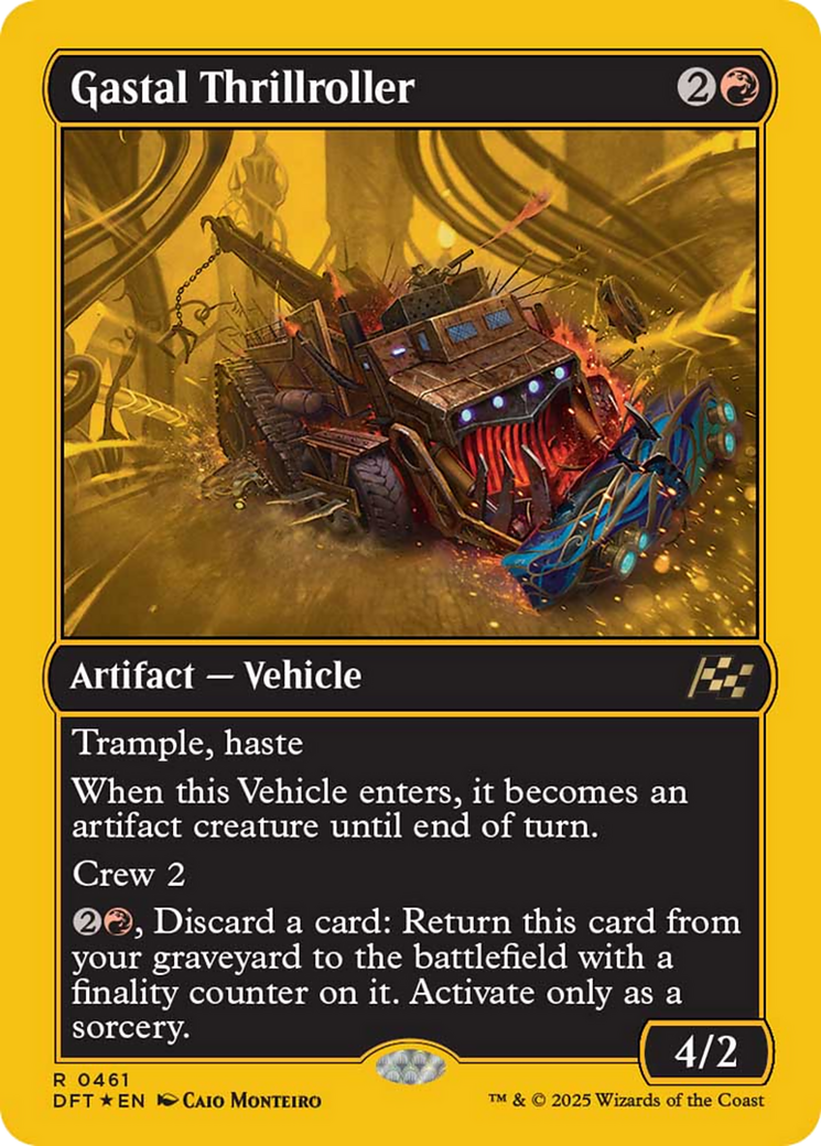 Gastal Thrillroller (First-Place Foil) [Aetherdrift] | Eastridge Sports Cards & Games
