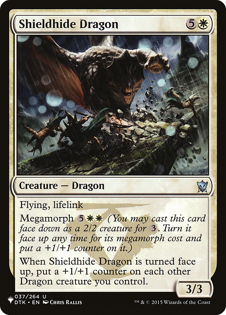 Shieldhide Dragon [The List] | Eastridge Sports Cards & Games