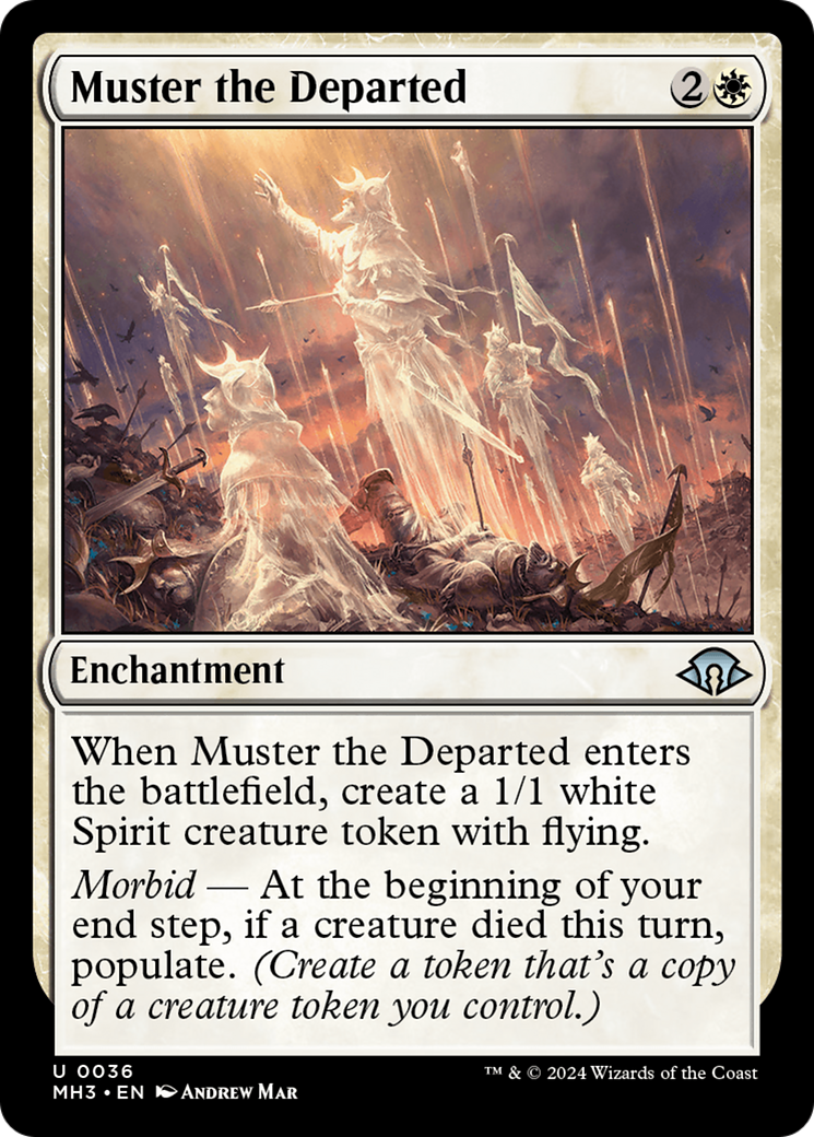 Muster the Departed [Modern Horizons 3] | Eastridge Sports Cards & Games