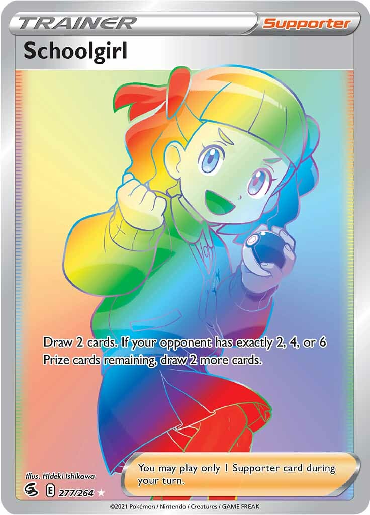 Schoolgirl (277/264) [Sword & Shield: Fusion Strike] | Eastridge Sports Cards & Games